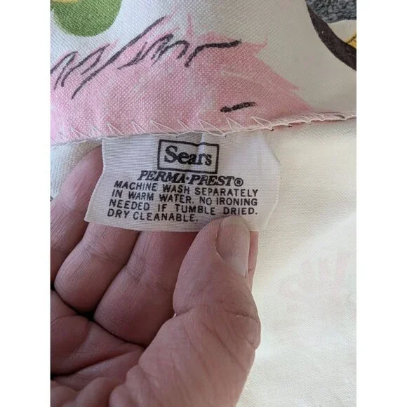 Vintage Sears Raggedy Ann 2 Bedspreads 4 Curtains 2 Valances Twin Set - Picture 7 of 16